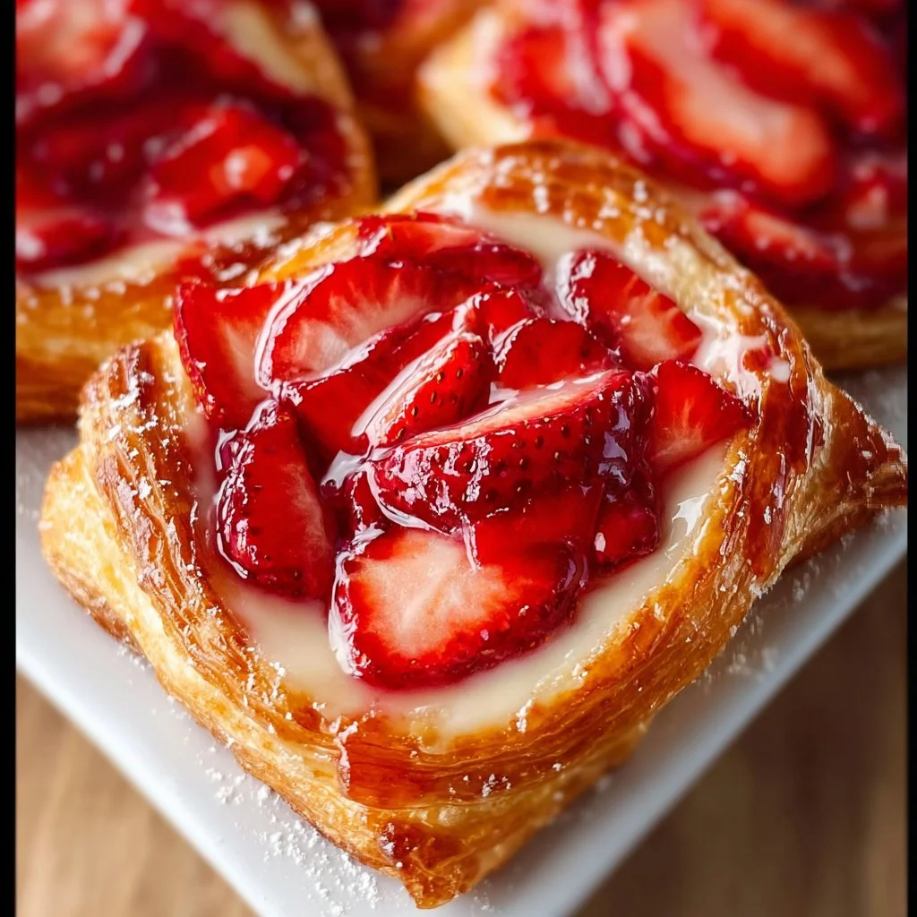 Strawberry Danish