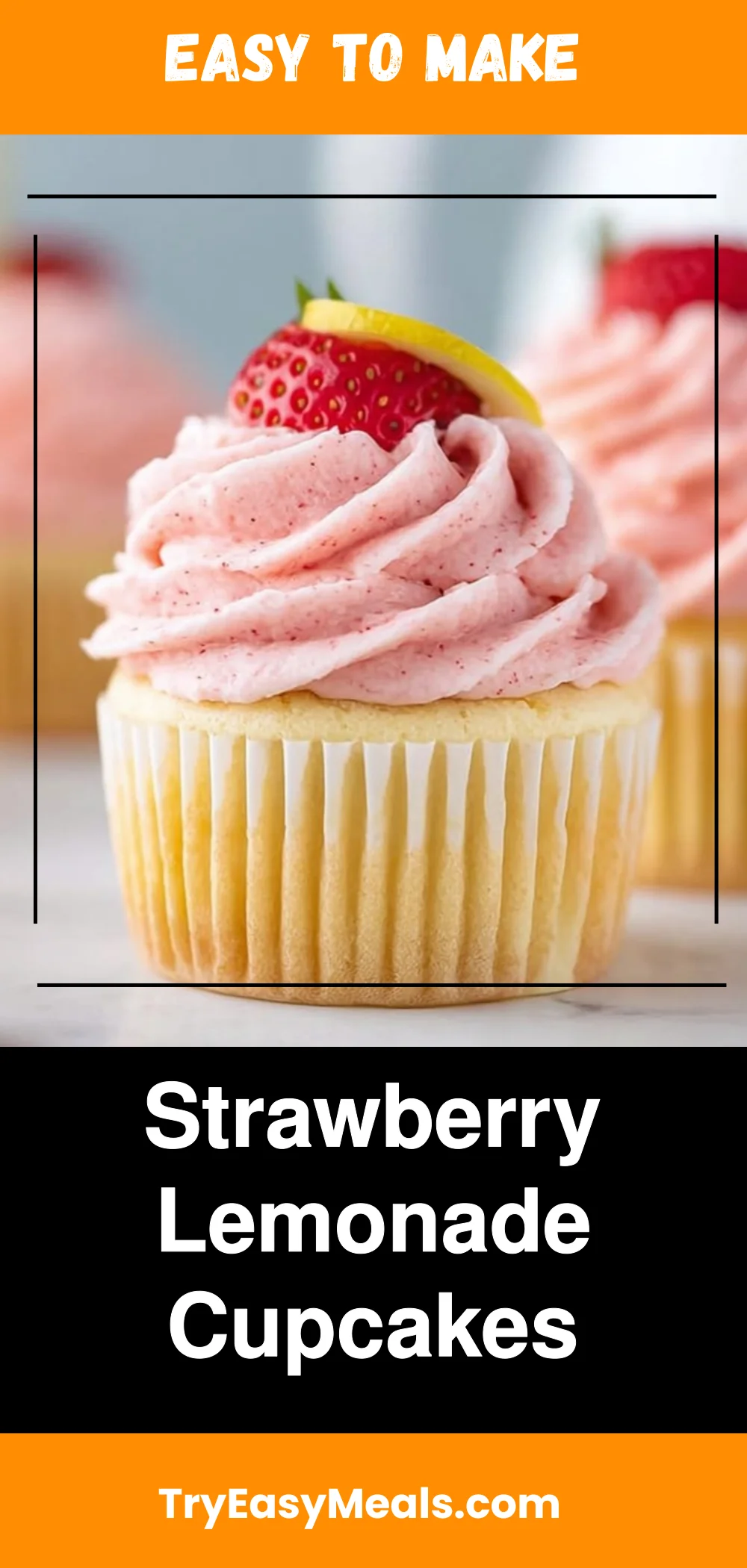 Strawberry Lemonade Cupcakes