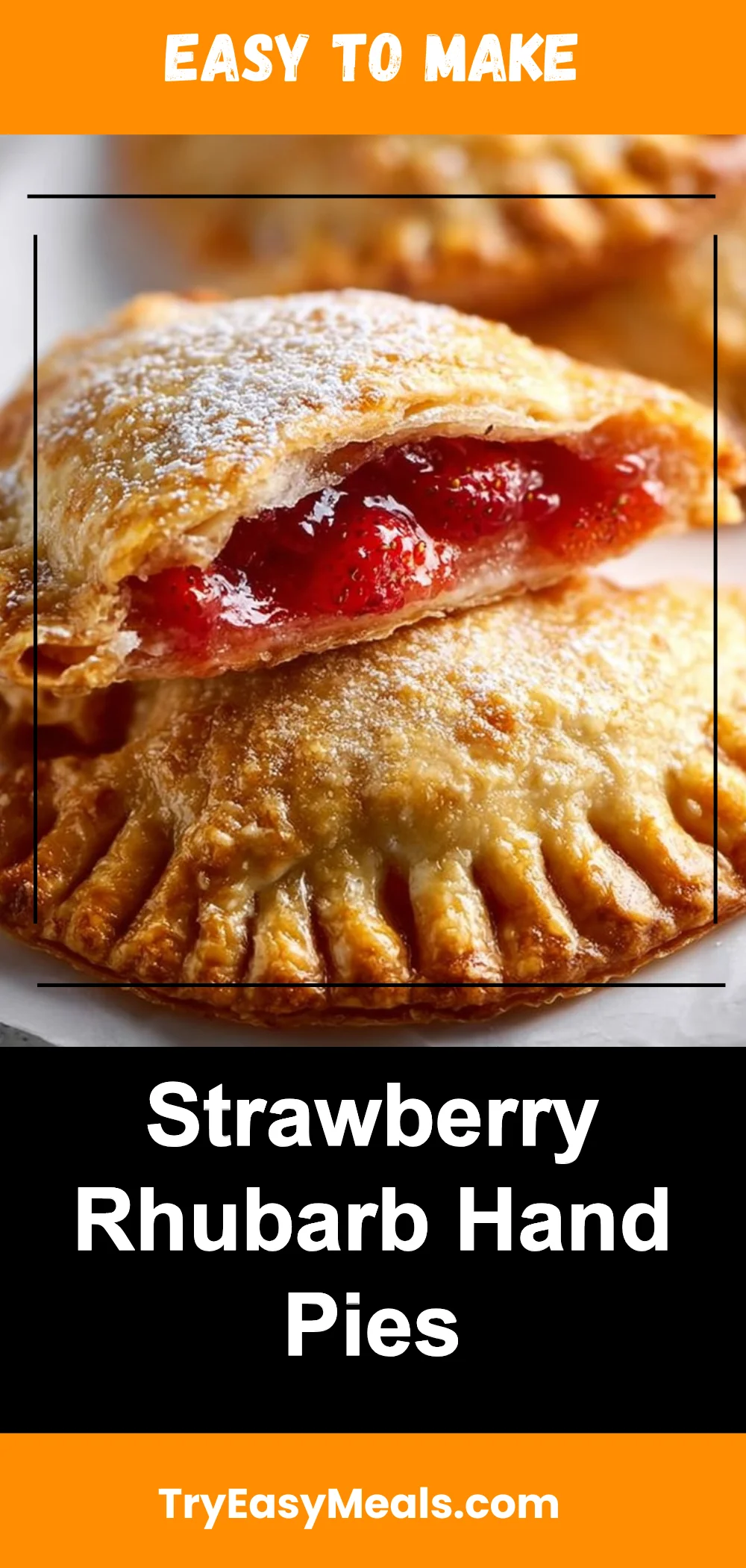 Strawberry Rhubarb Hand Pies