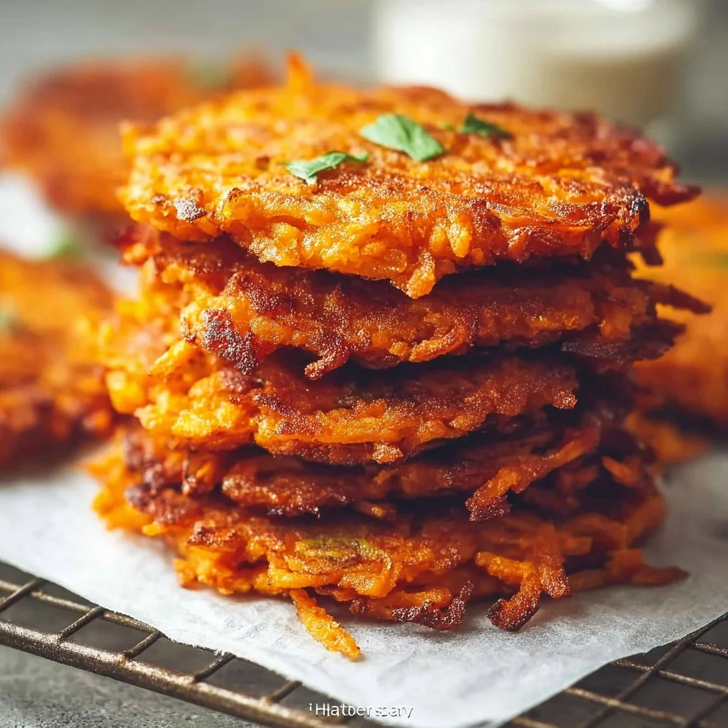 Sweet Potato Fritters (Latkes) For Babies & Toddlers
