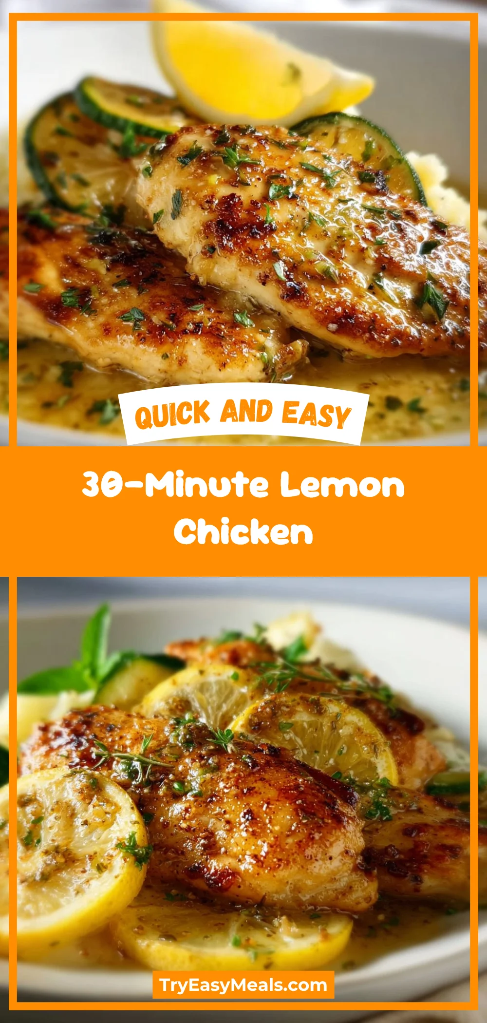 30-Minute Lemon Chicken