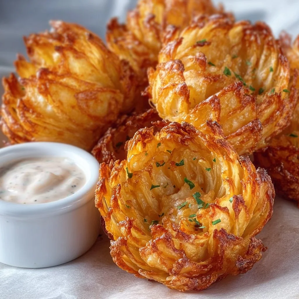 Air Fryer Blooming Onion Bites