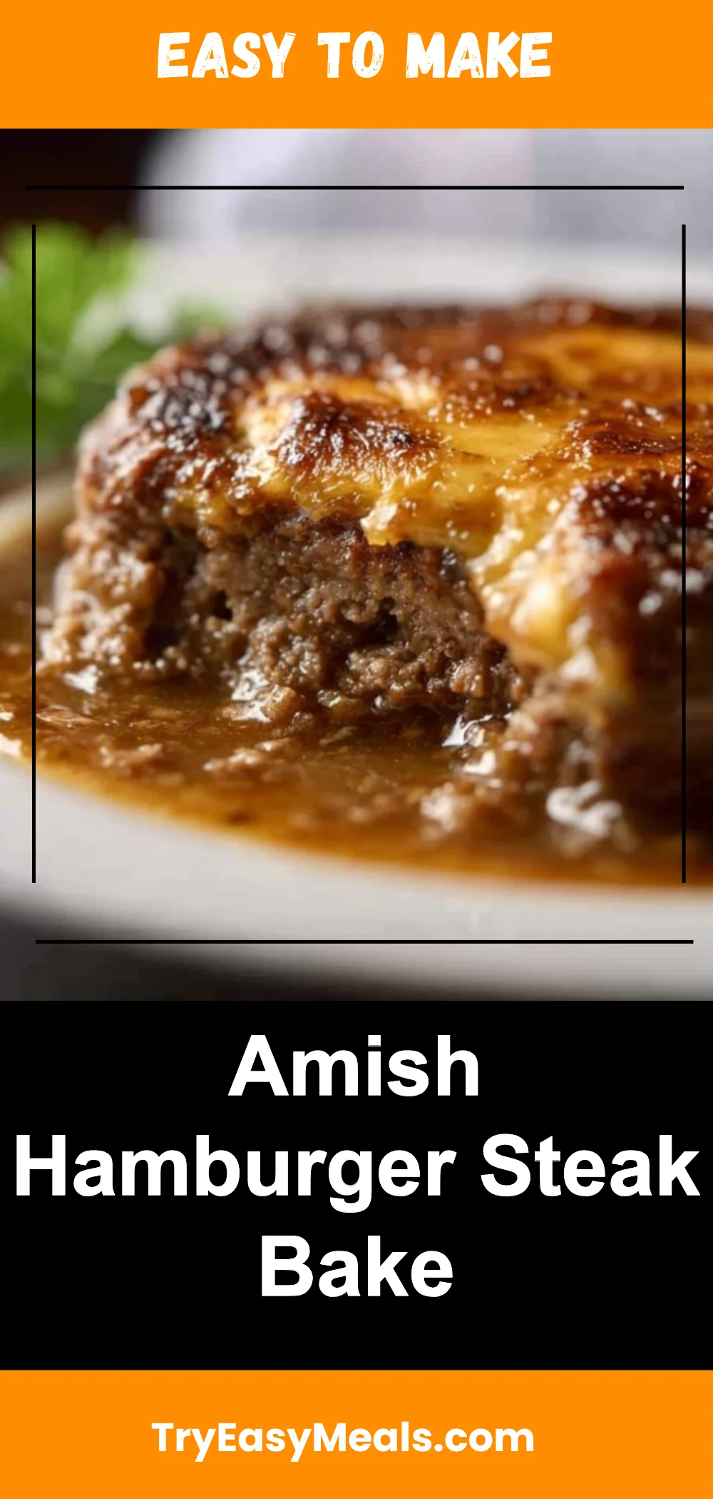 Amish Hamburger Steak Bake