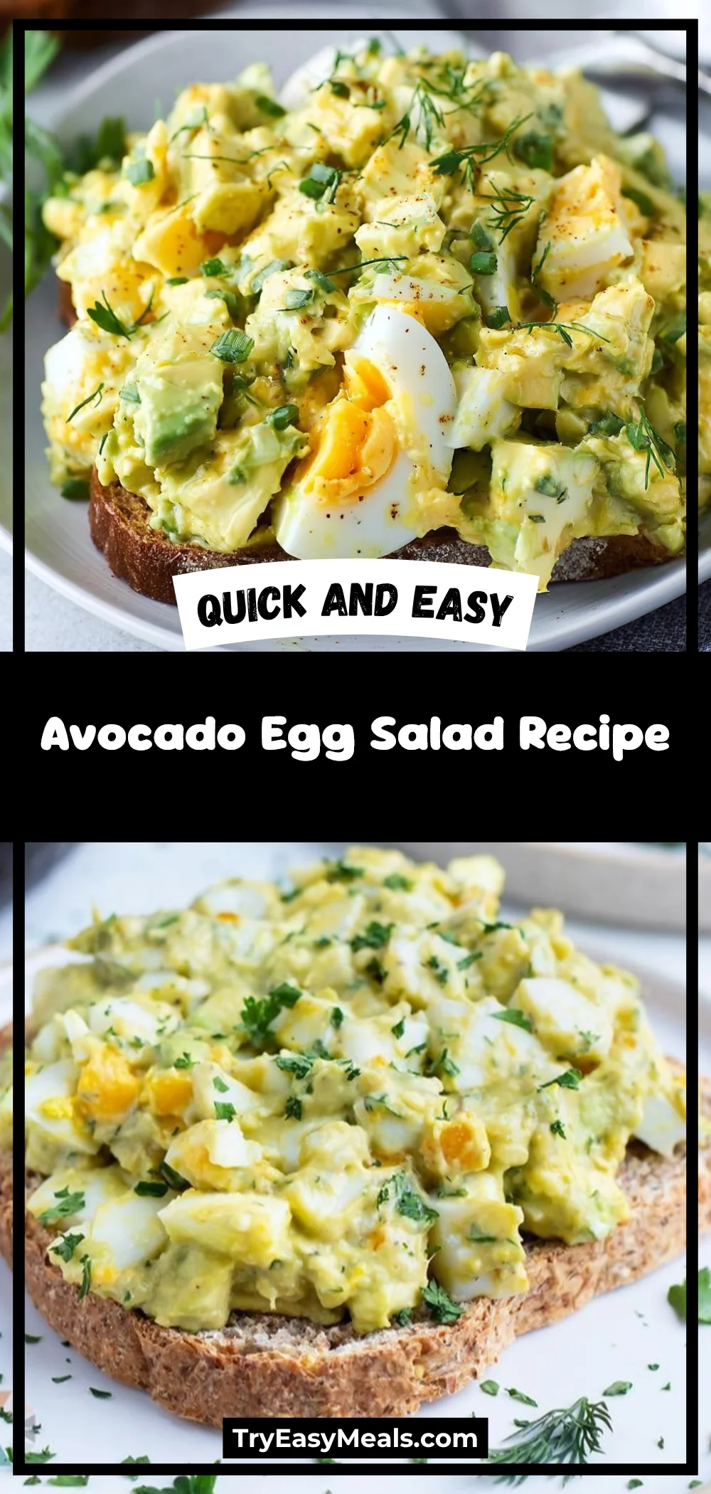 Avocado Egg Salad Recipe