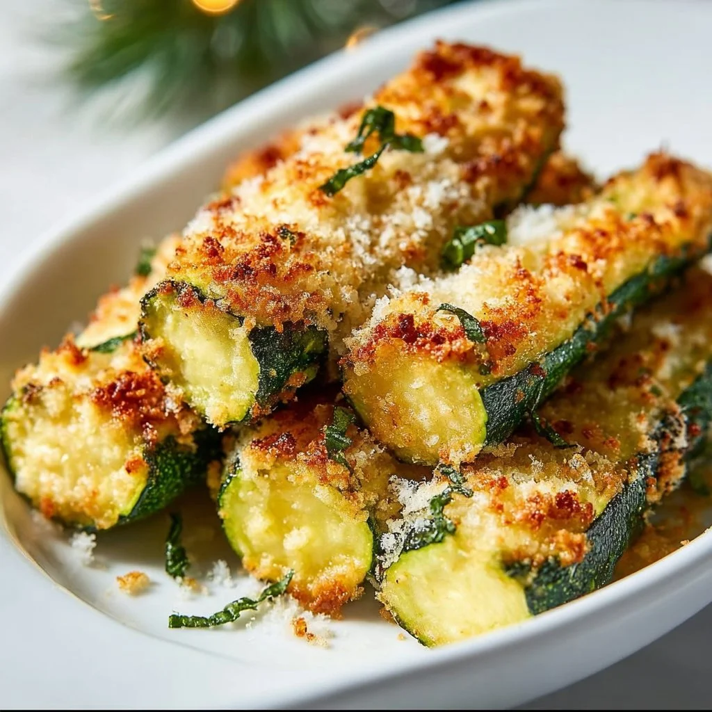 Baked Parmesan Zucchini