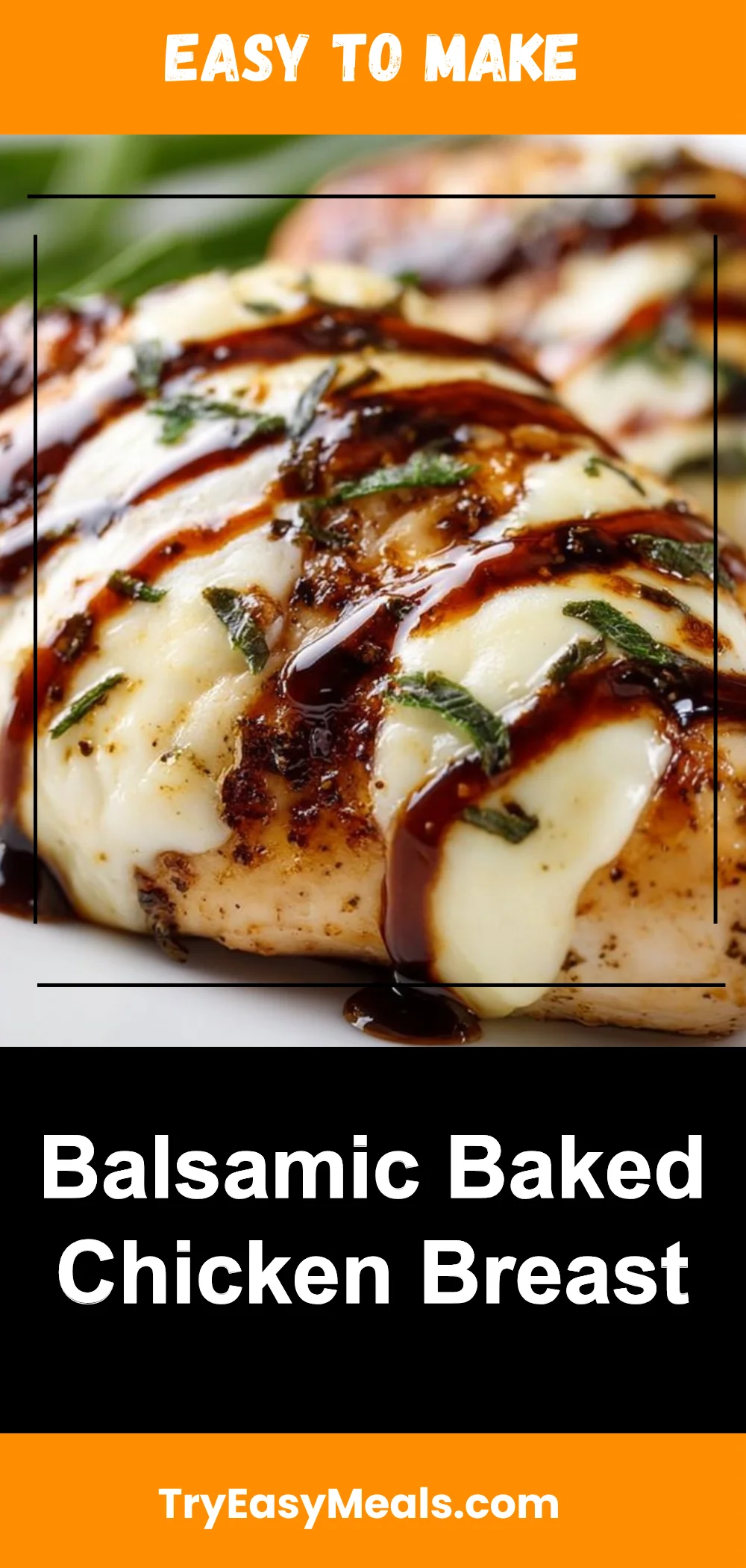 Balsamic Baked Chicken Breast