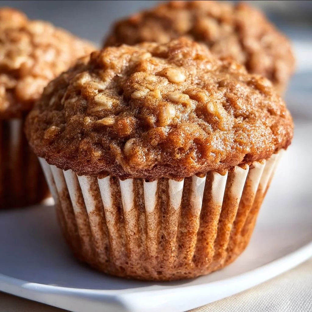 Banana Oatmeal Muffins