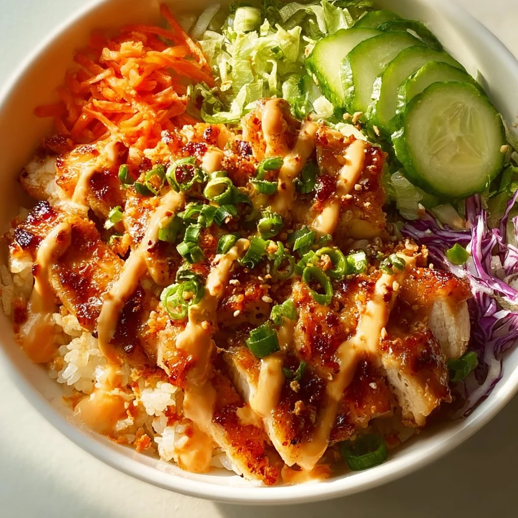 Bang Bang Chicken Bowl