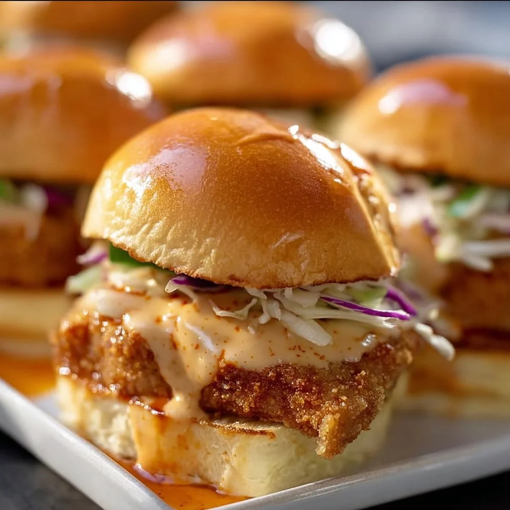 Bang Bang Chicken Sliders Recipe