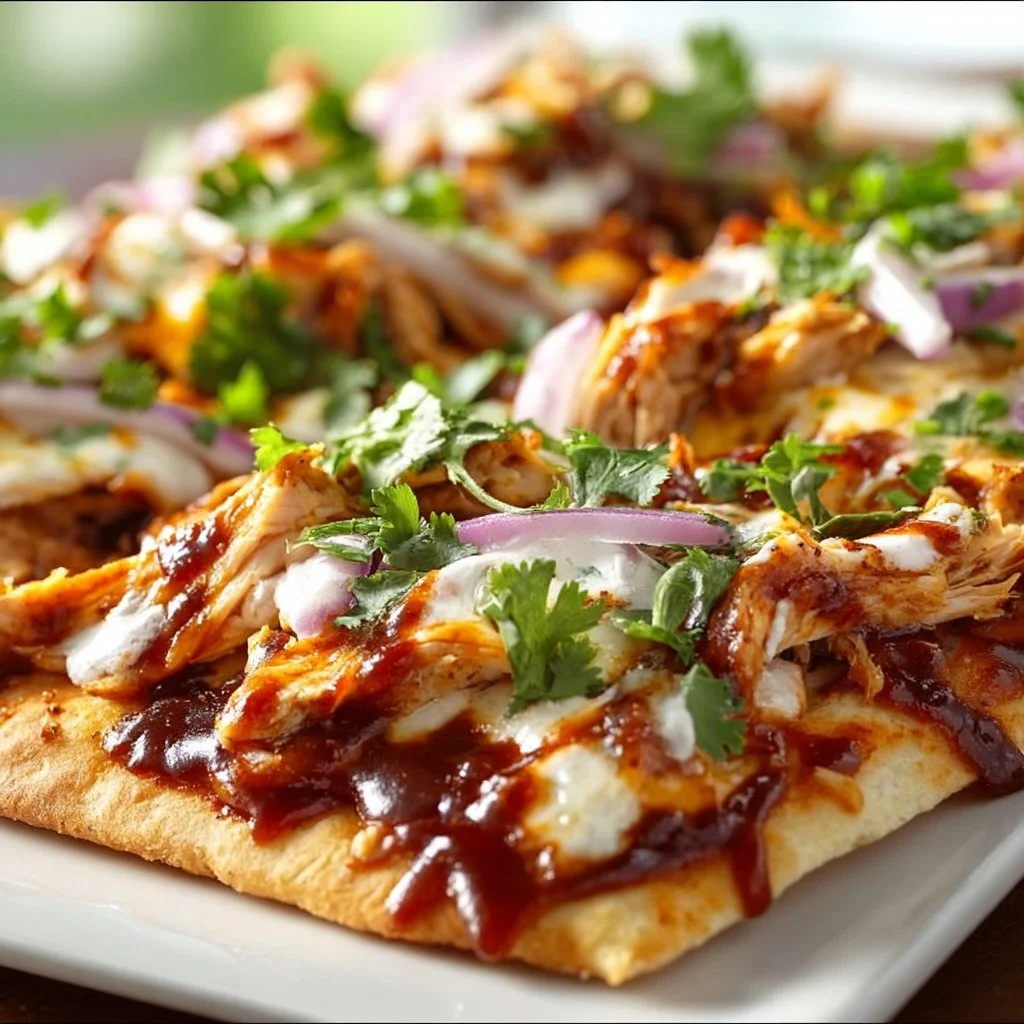 BBQ Chicken Flatbread