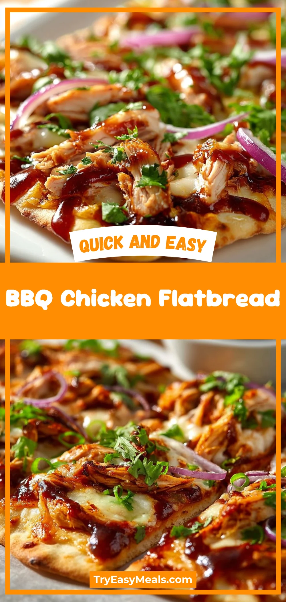 BBQ Chicken Flatbread