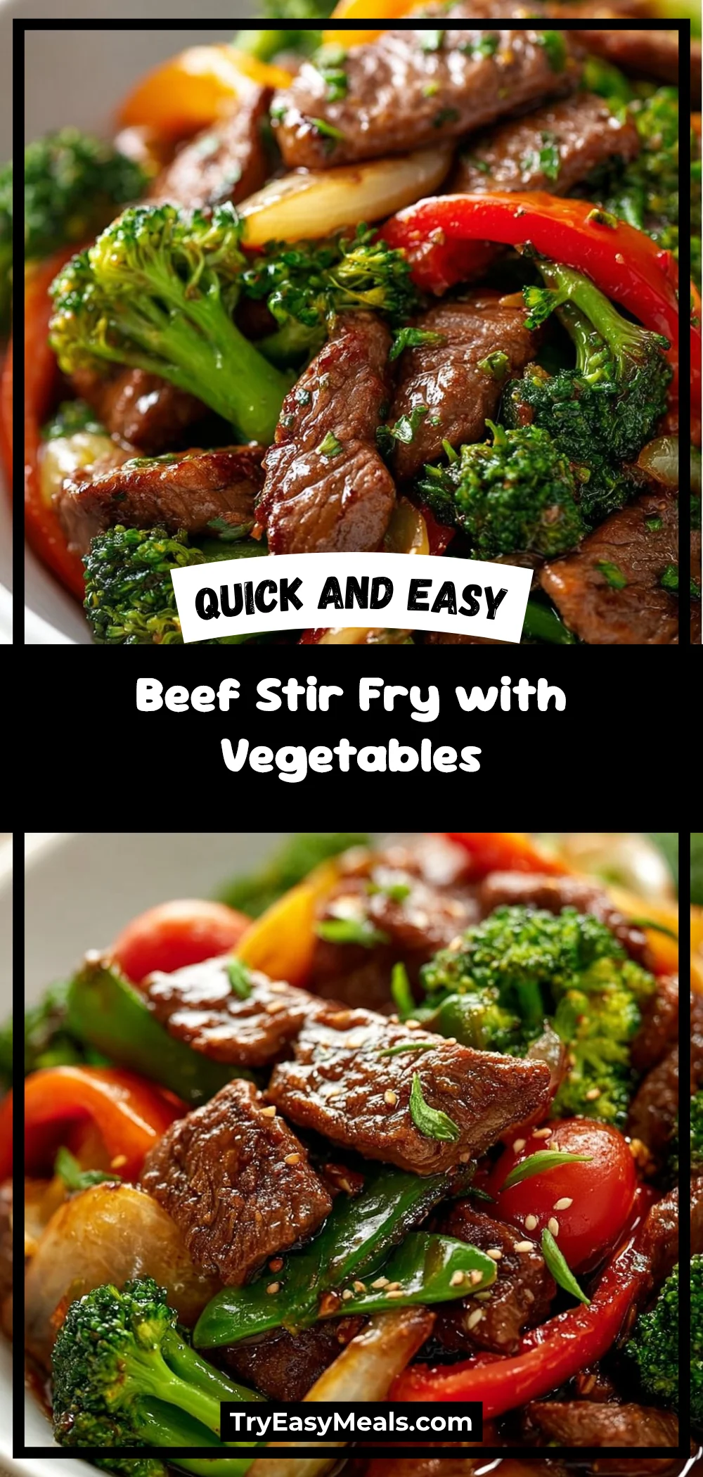 Beef Stir Fry with Vegetables