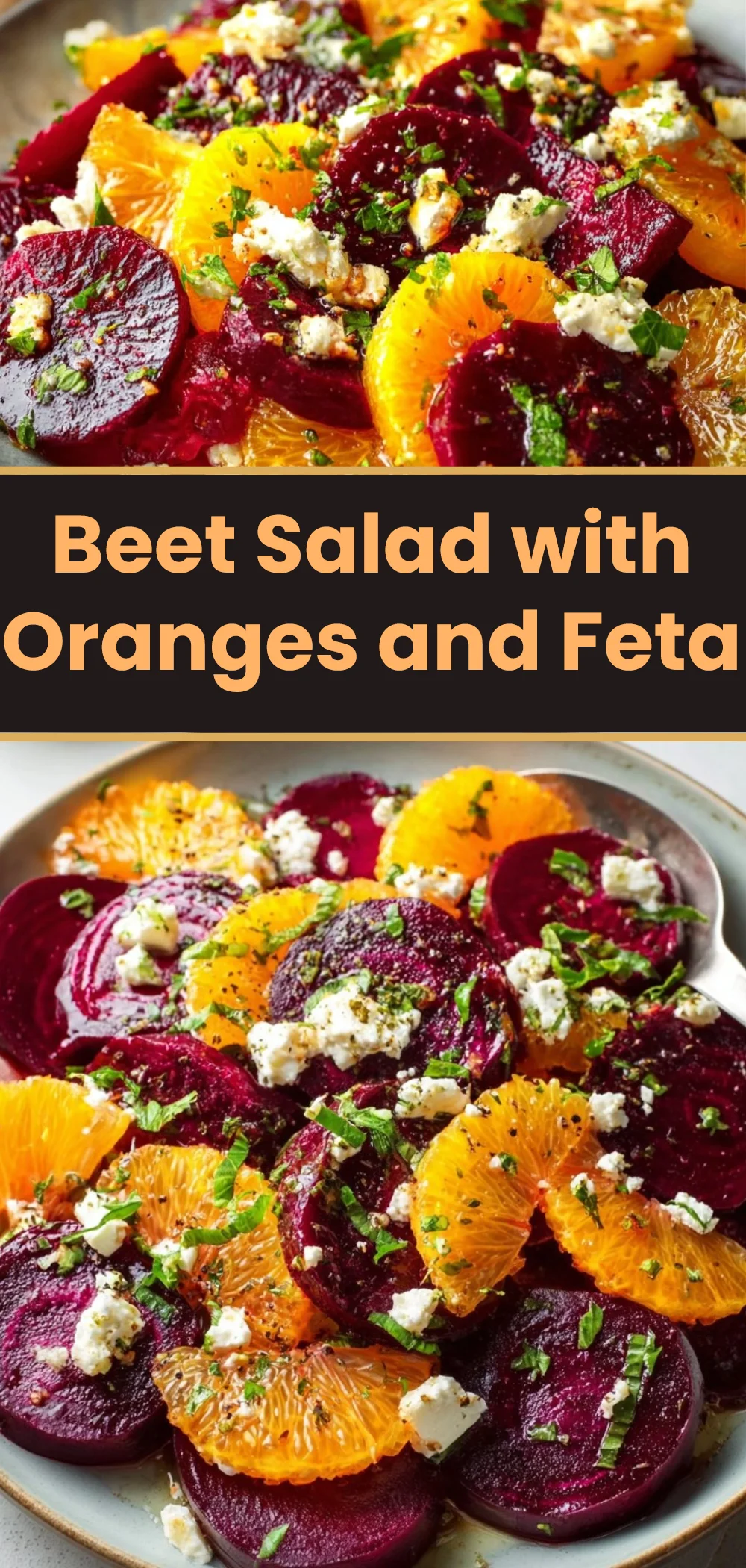 Beet Salad with Oranges and Feta