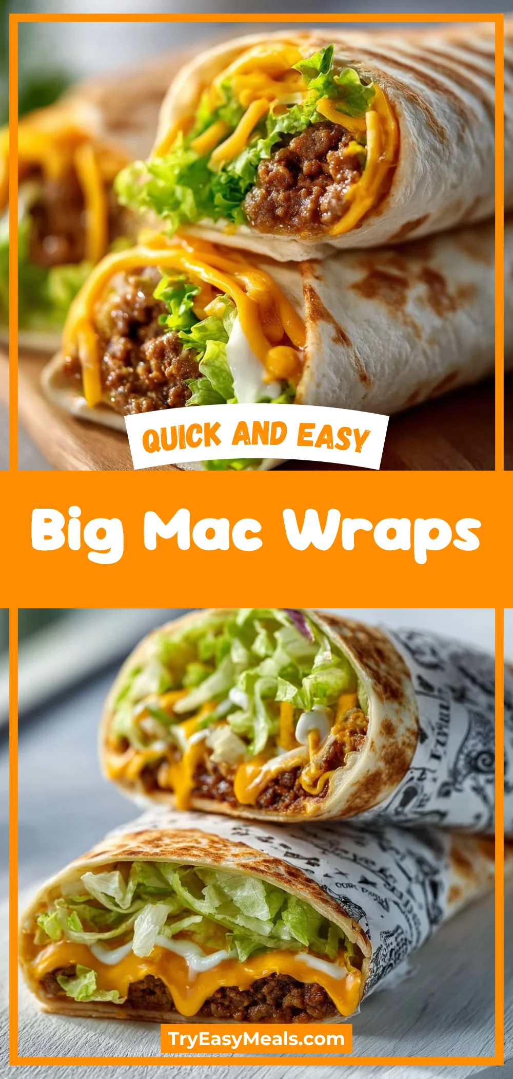Big Mac Wraps