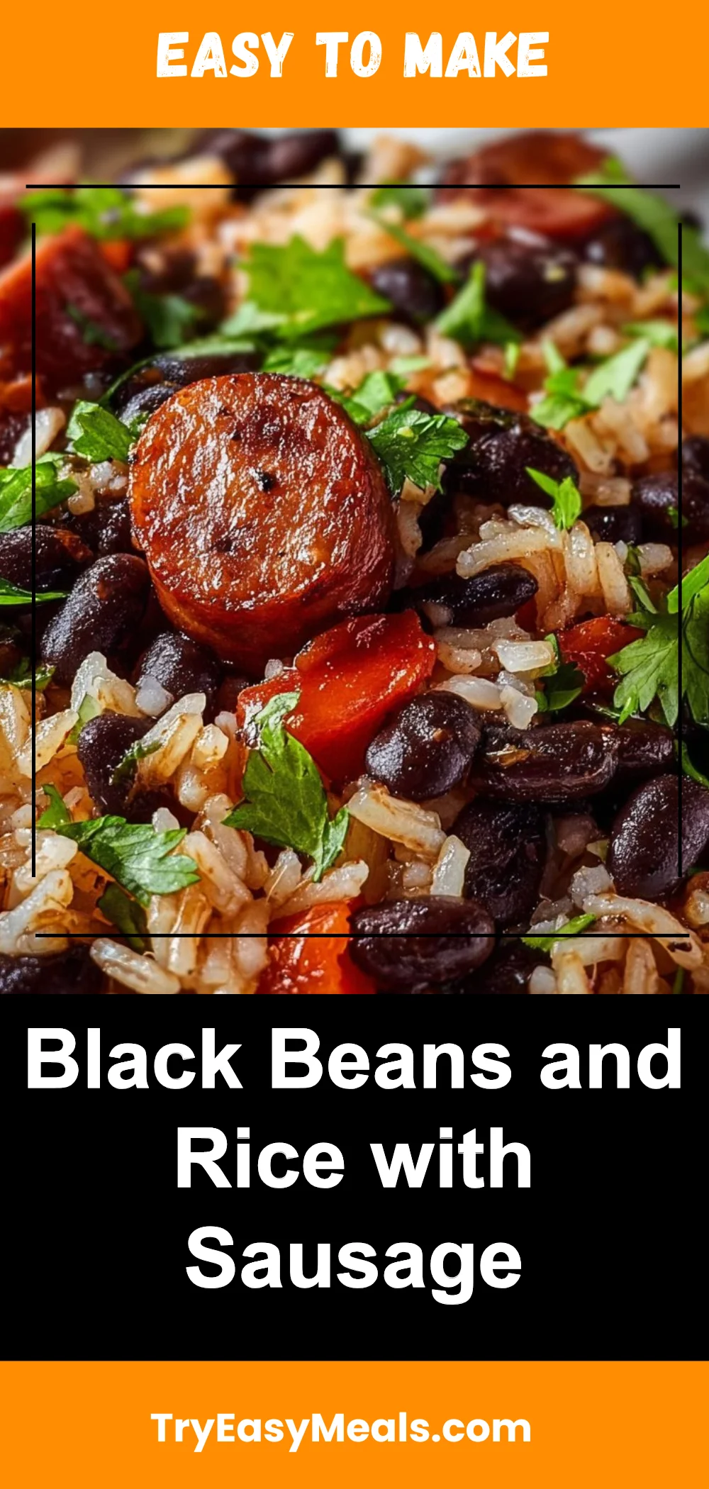 Black Beans and Rice with Sausage