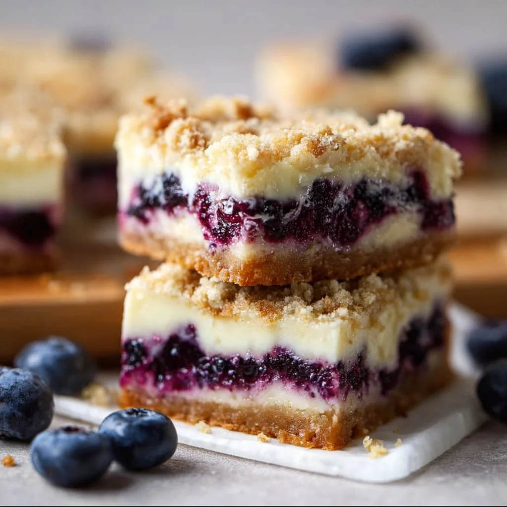 Blueberry Cream Cheese Bars