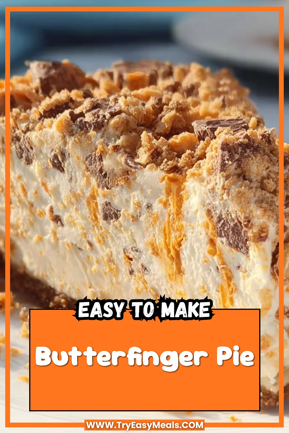 Butterfinger Pie