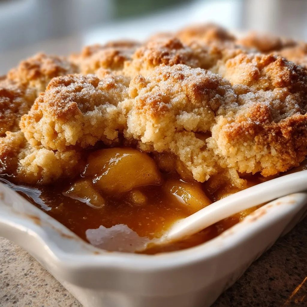 The Ultimate Easy, Buttery Apple Cobbler Recipe with Cinnamon Biscuit Topping