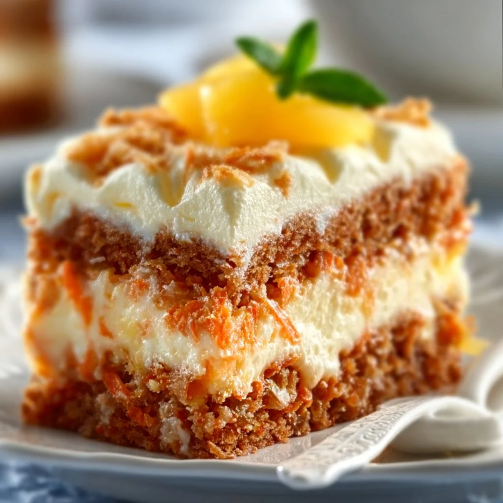 Carrot Cake with Pineapple