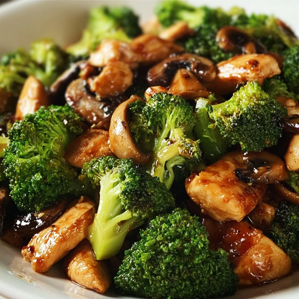 Next-Level Chicken, Broccoli & Mushroom Stir-Fry