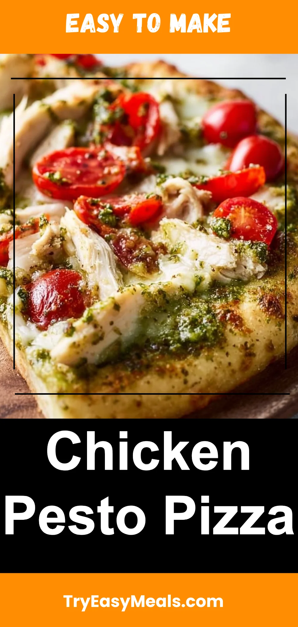 Chicken Pesto Pizza