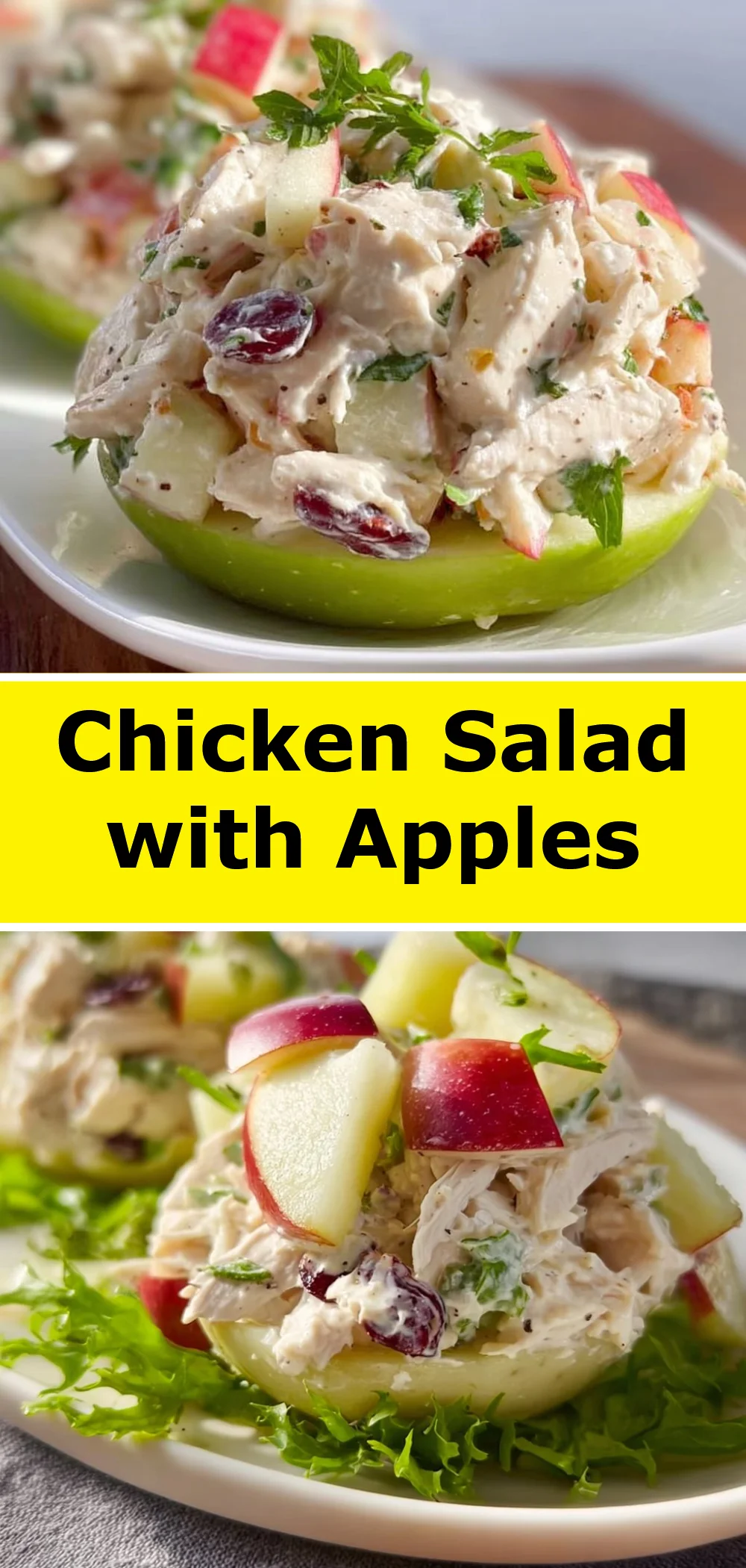 Chicken Salad with Apples