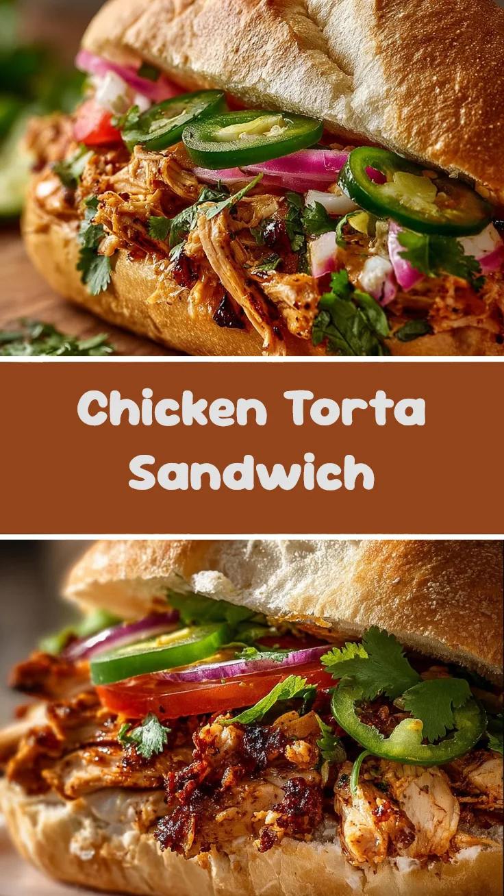 Chicken Torta Sandwich