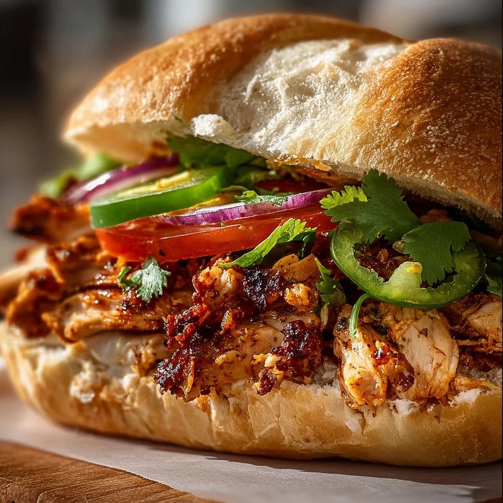 Chicken Torta Sandwich