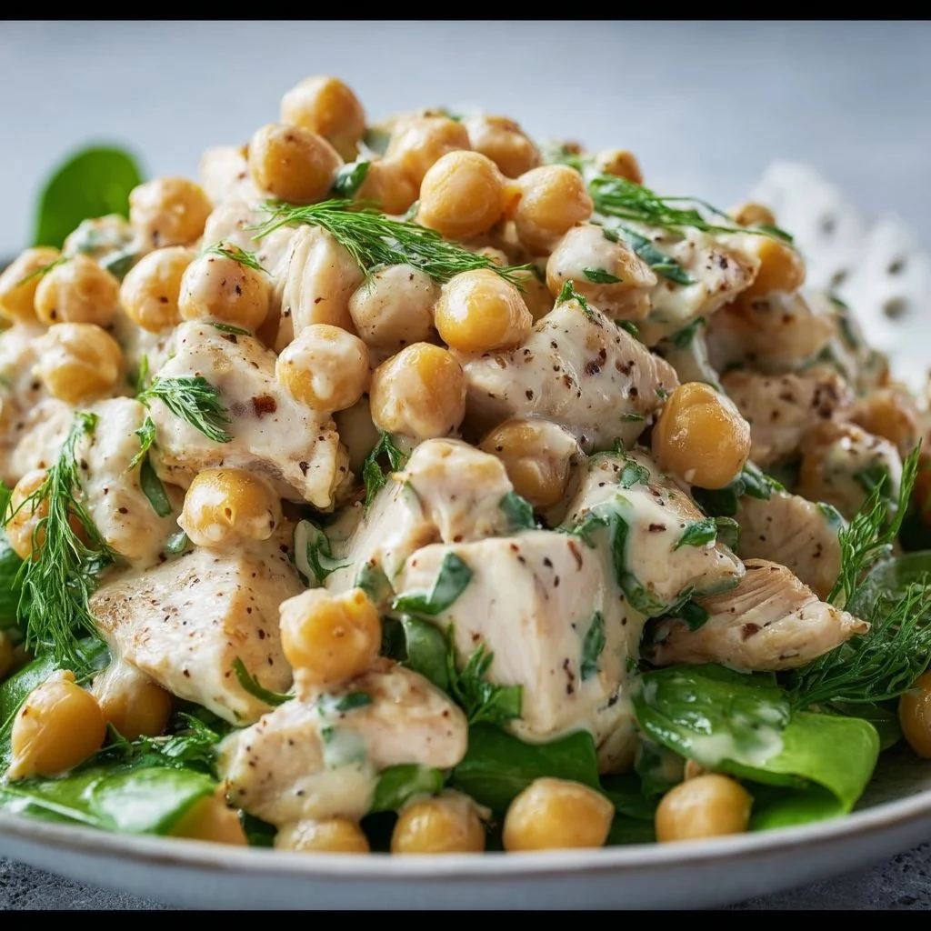 Chickpea Chicken Salad