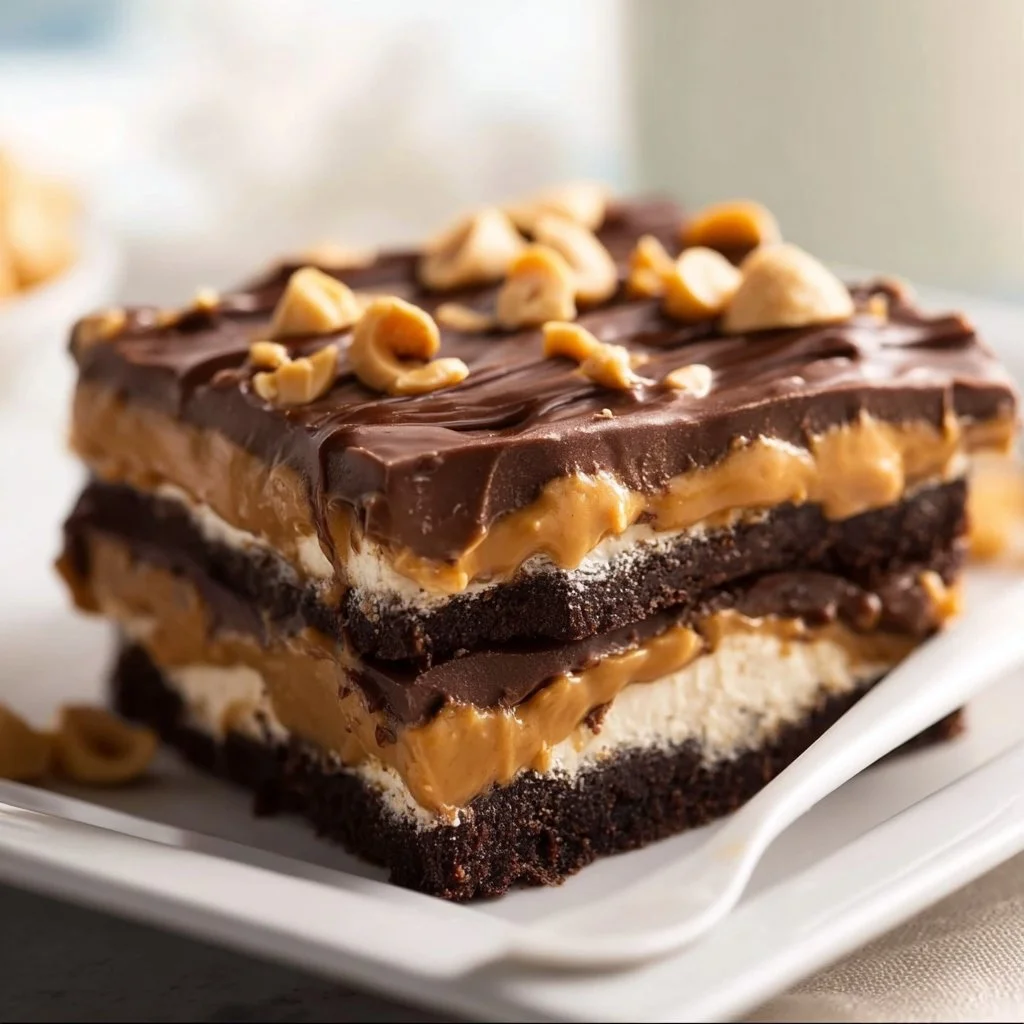 Chocolate Peanut Butter Layers