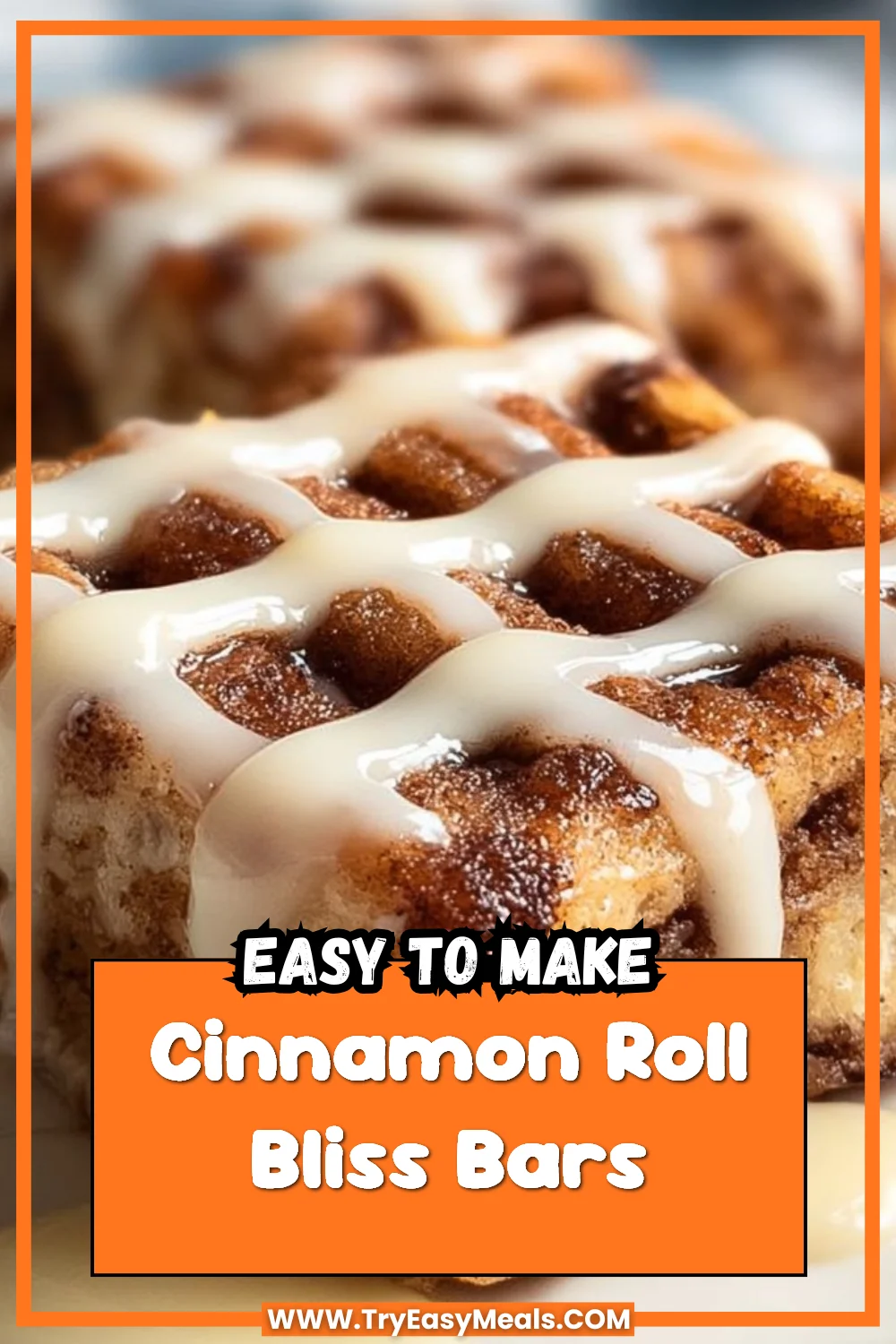 Cinnamon Roll Bliss Bars
