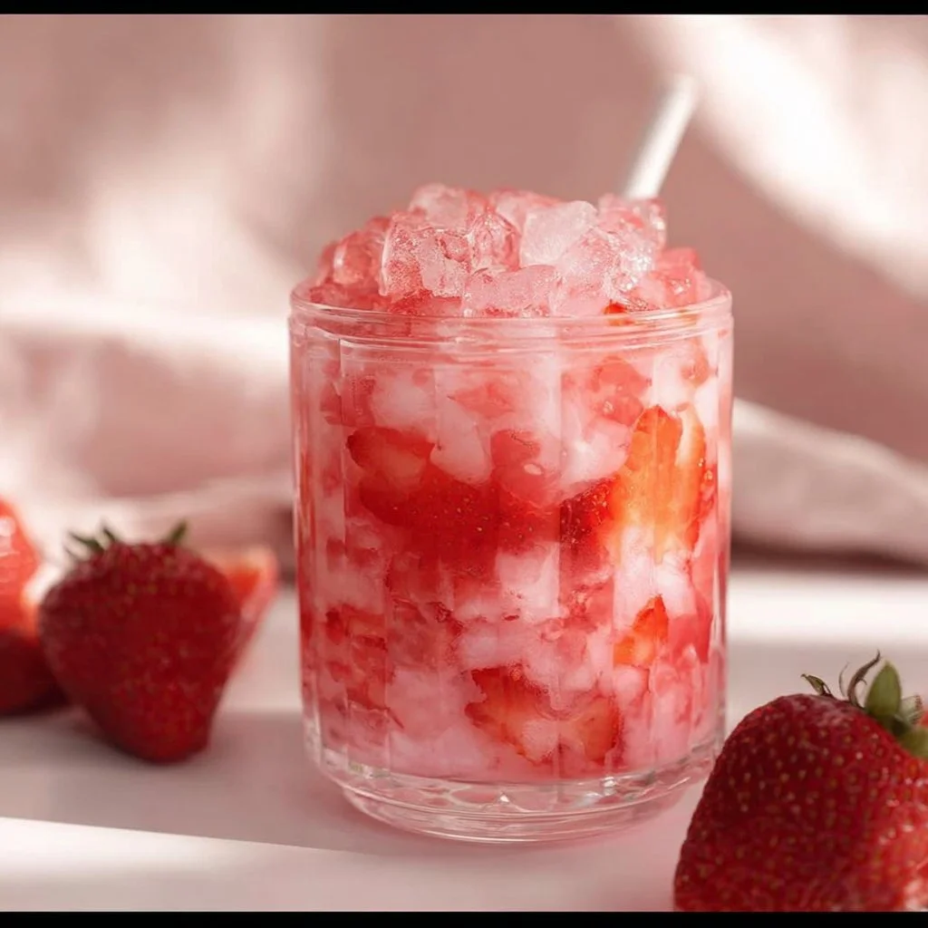 Coconut Strawberry Refresher
