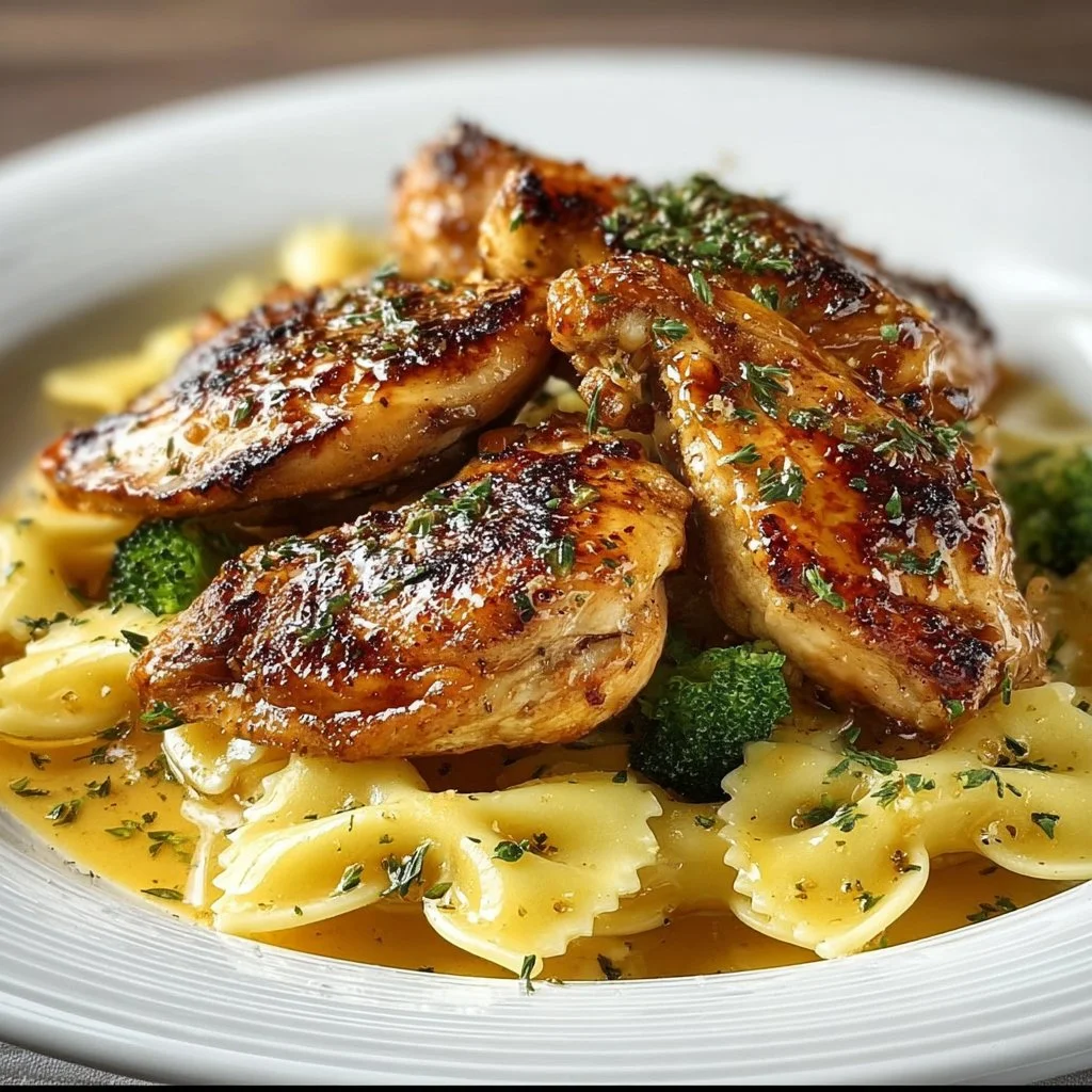 Cowboy Butter Lemon Bowtie Chicken