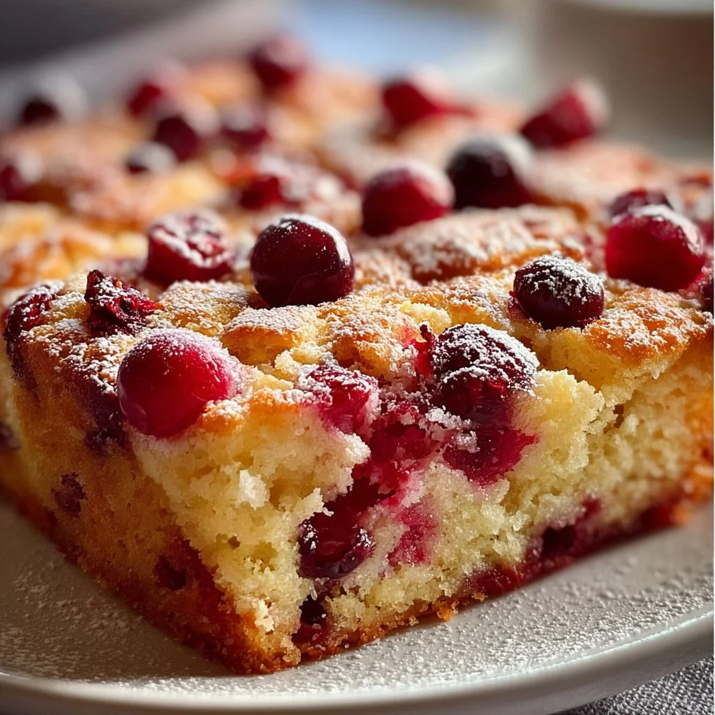 Cranberry Orange Breakfast Cake