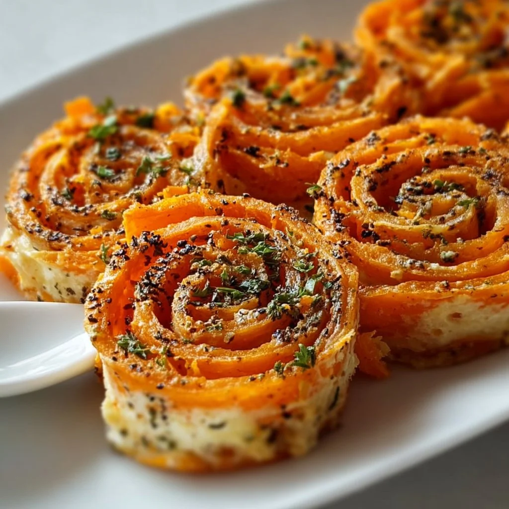 Creamy Carrot Pinwheels
