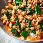 creamy ground turkey spinach protein bowl 2026 03 03 231117