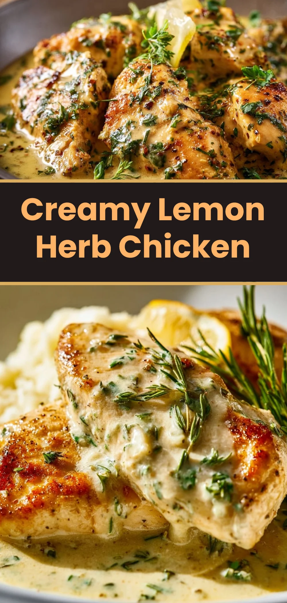 Creamy Lemon Herb Chicken