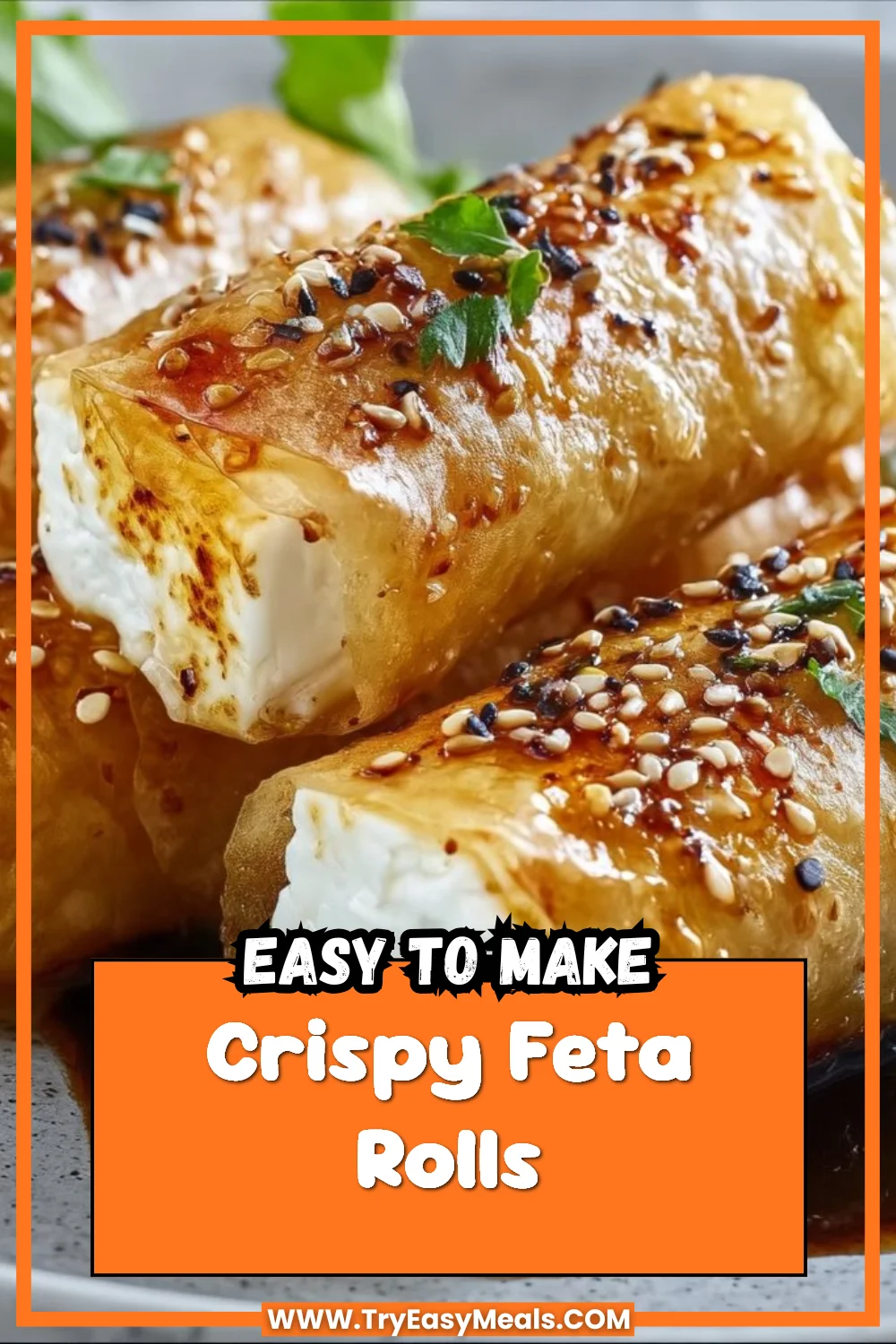 Crispy Feta Rolls