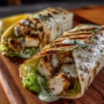 crispy grilled lemon herb chicken caesar wraps 2026 03 26 030114
