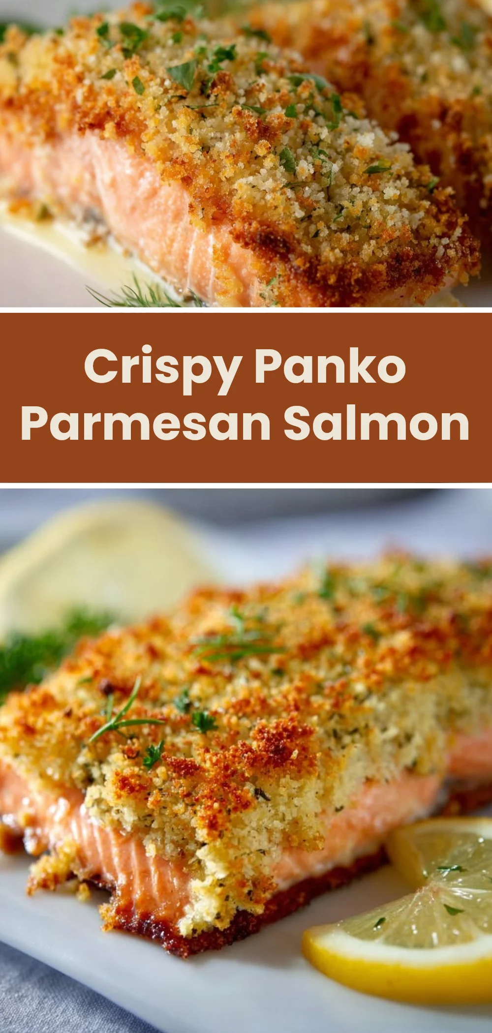 Crispy Panko Parmesan Salmon