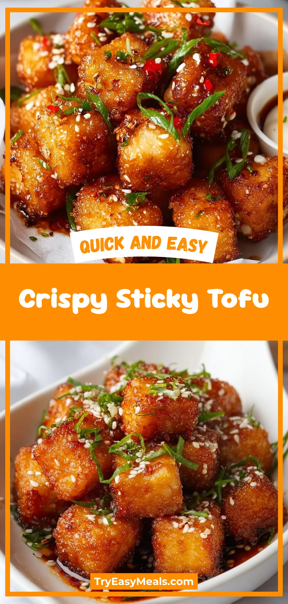 Crispy Sticky Tofu