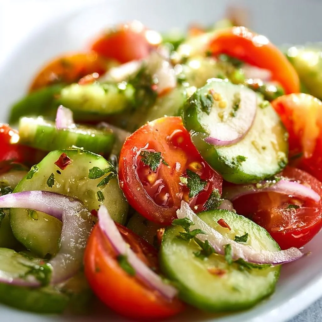 Cucumber Tomato Salad