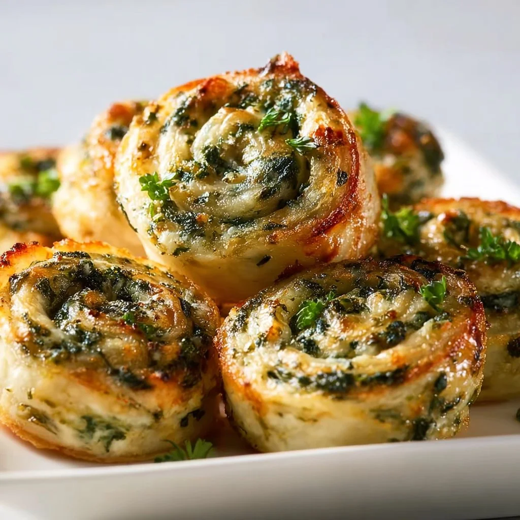 Delicious Spinach Dip Pinwheels: Perfect Bite-Sized Treats!