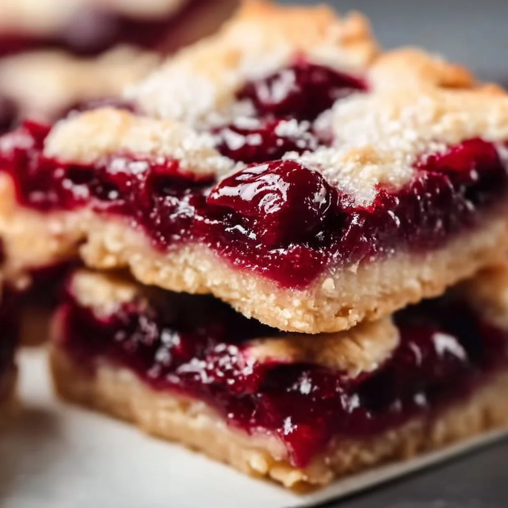 Easy Cherry Pie Bars