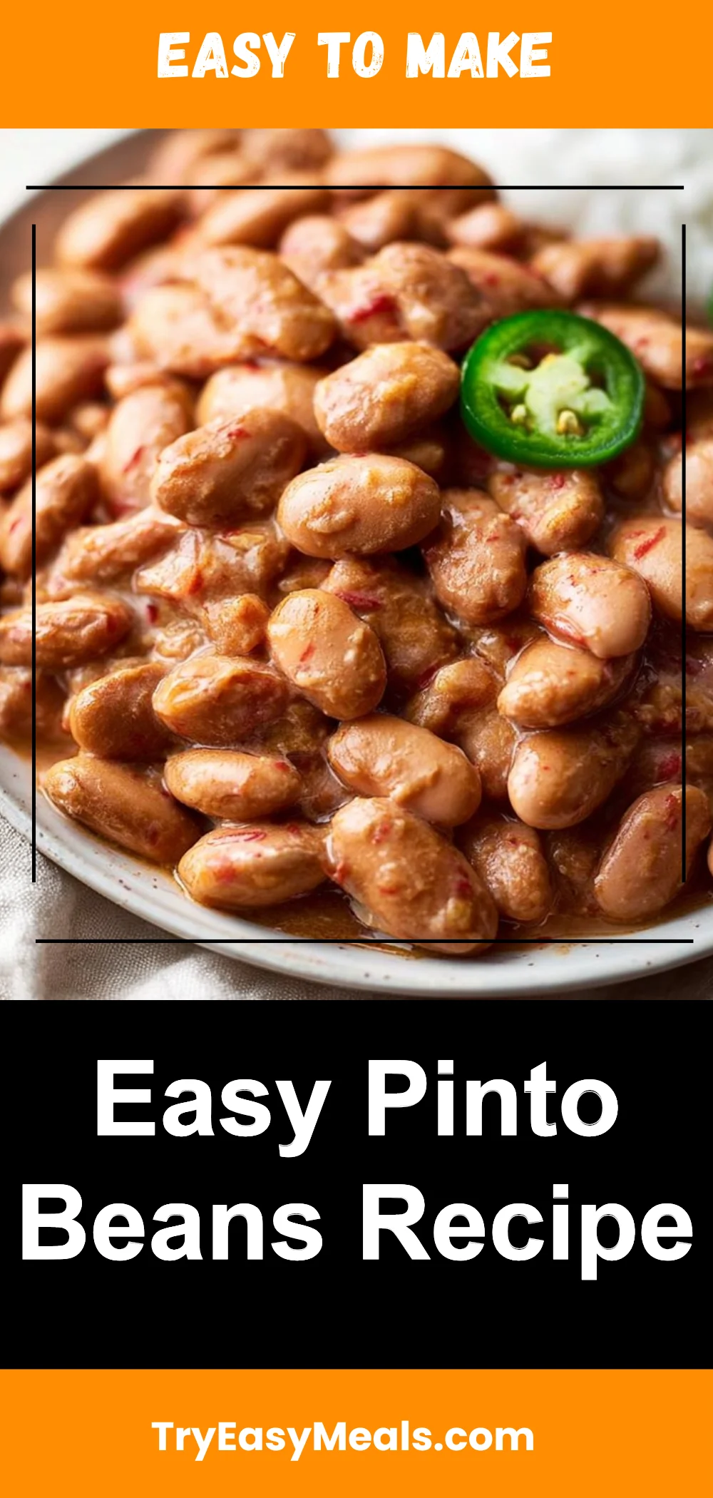 Easy Pinto Beans Recipe