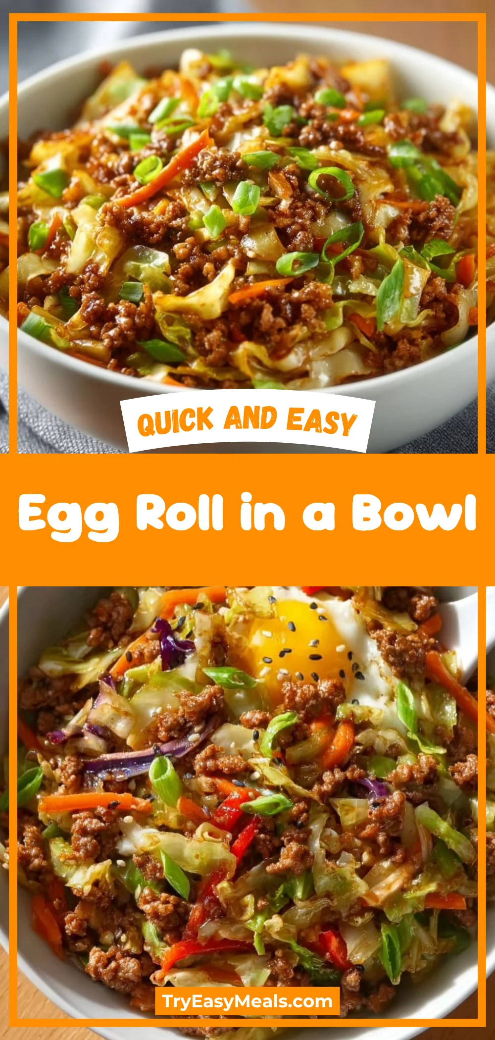 Egg Roll in a Bowl
