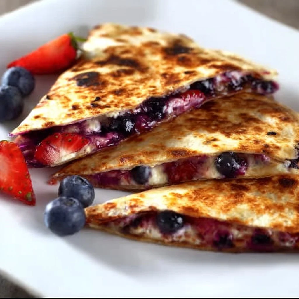Fruit Quesadillas