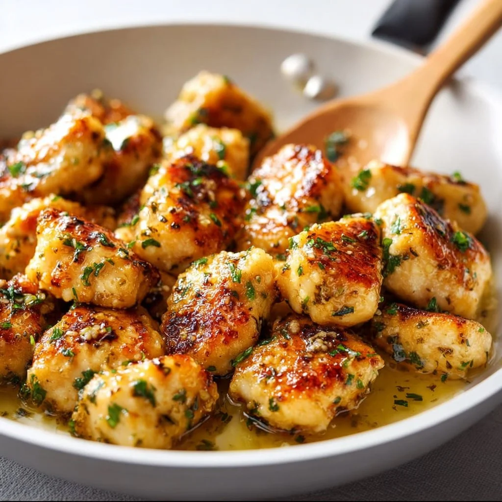 Garlic Butter Chicken Bites