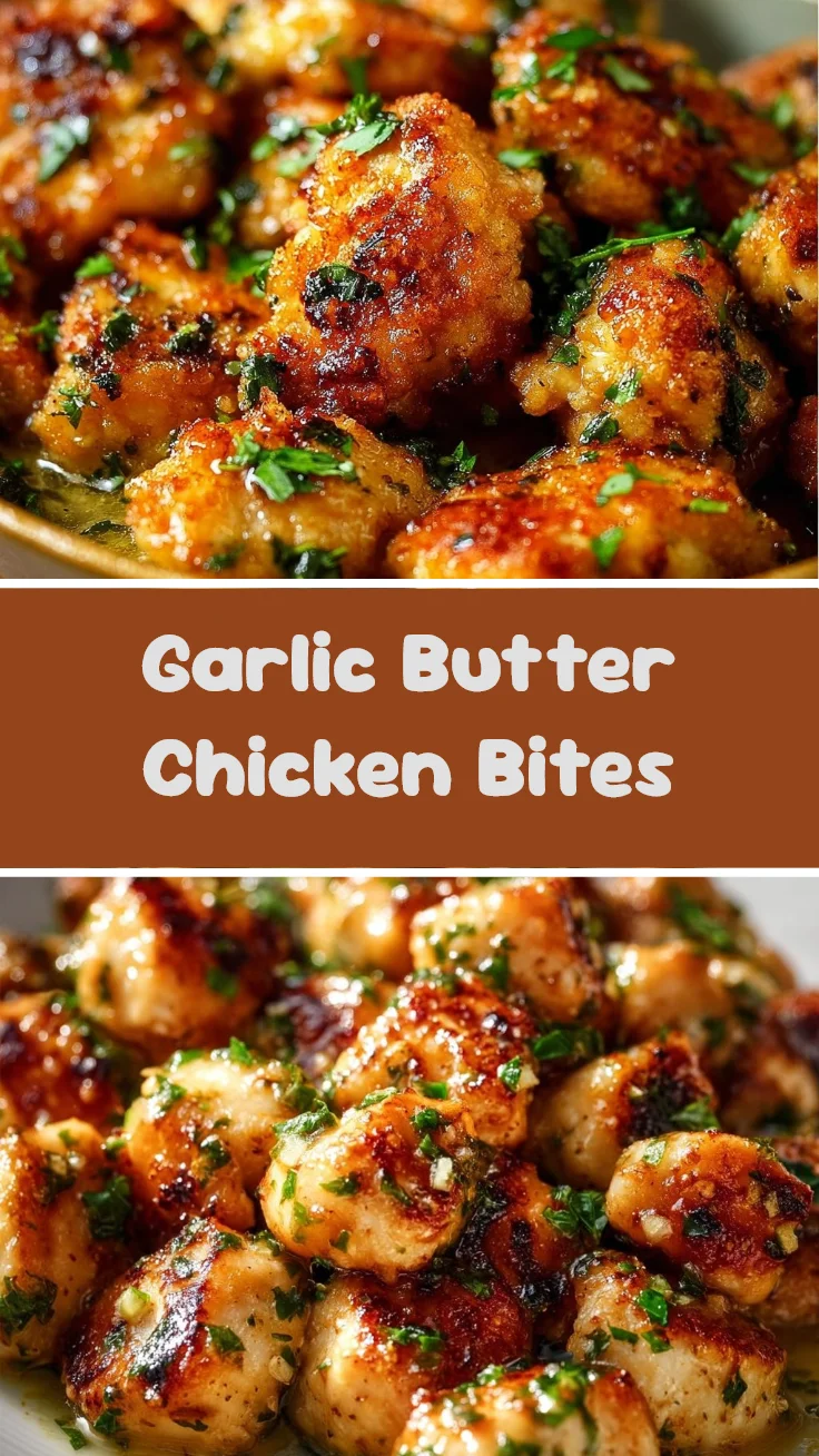 Garlic Butter Chicken Bites