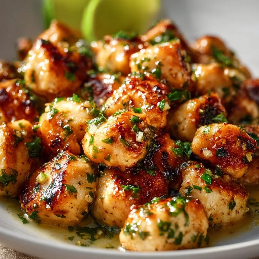 Garlic Butter Chicken Bites